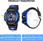 Waterproof Watch with Alarm Clock Stopwatch Wrist Watch - Image 6
